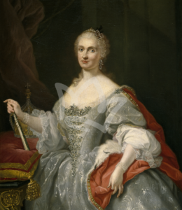 Maria_Amalia_of_Saxony_as_Queen_of_Naples_overlooking_the_Neapolitan_crown_by_Giuseppe_Bonito_held_at_the_Prado